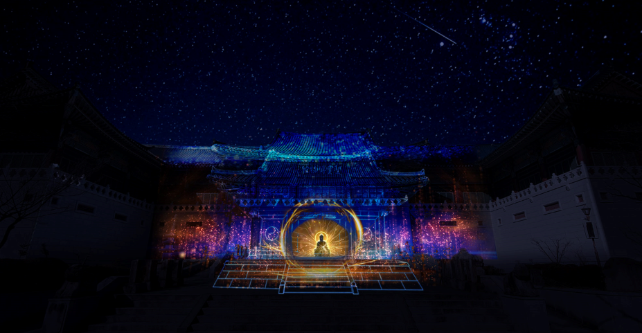 통도사 미디어아트 02