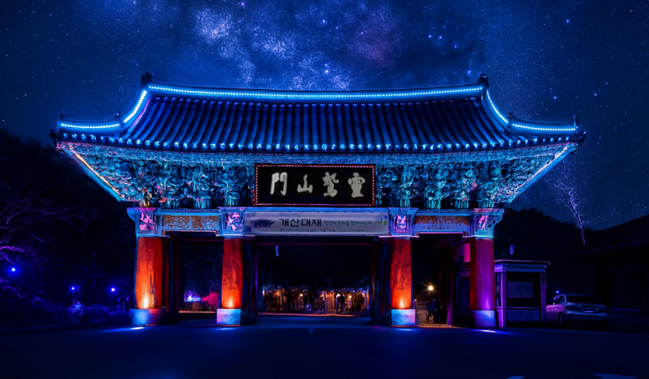 통도사 미디어아트 03