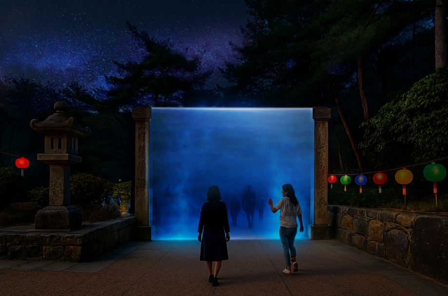 통도사 미디어아트 04