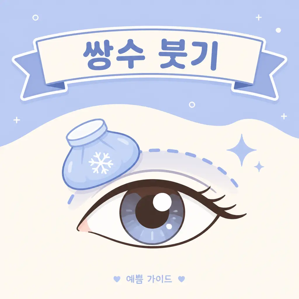 쌍수 붓기 빨리 빼는 법과 회복 타임라인 안내