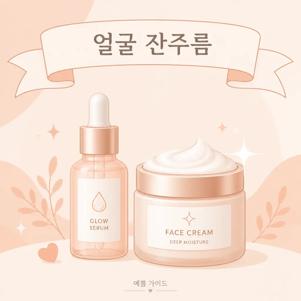 얼굴 잔주름 관리와 원인 시술 홈케어 안내